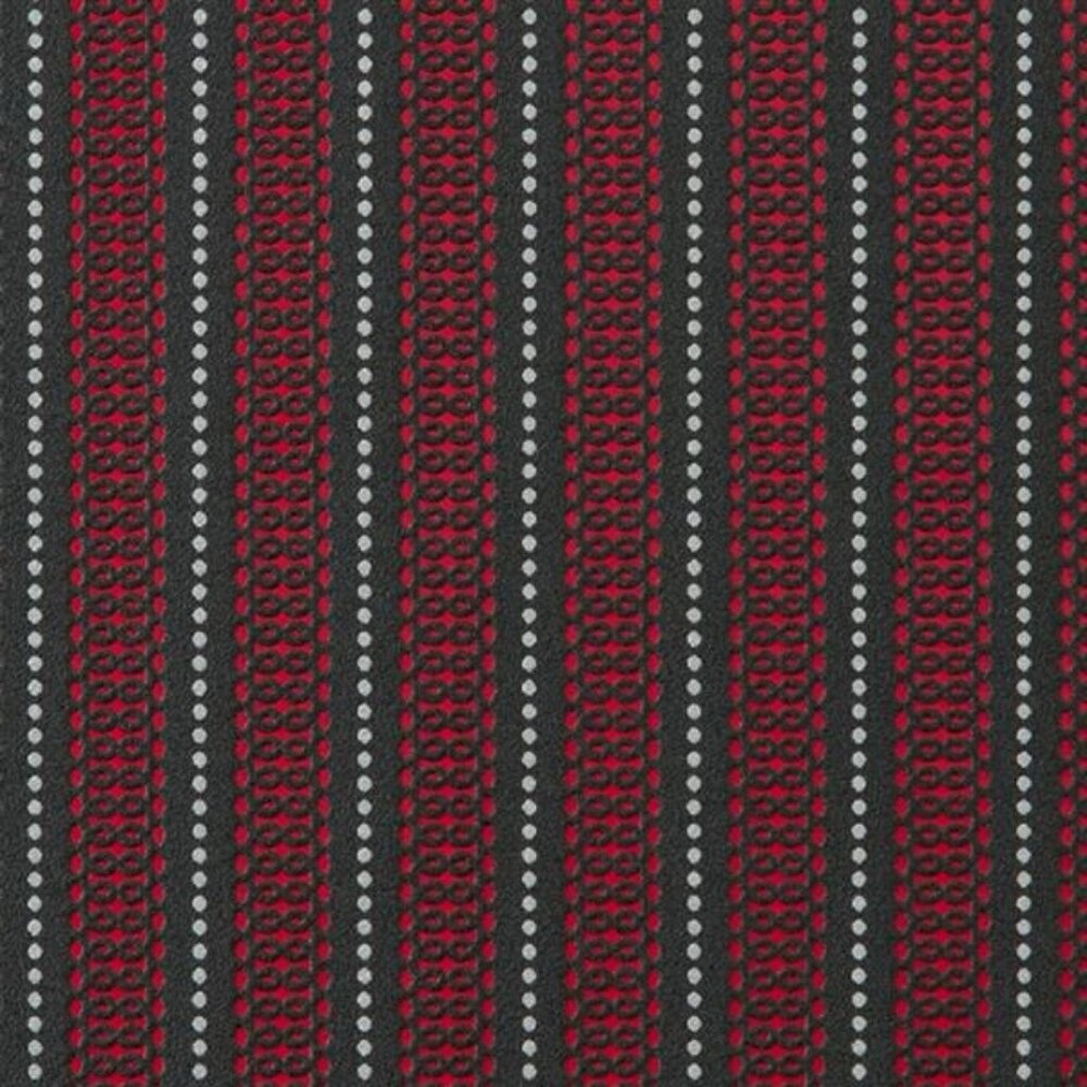 New Walls Republic Allure Red Black Stripe Wallpaper R1788 Bold Luxury Classic